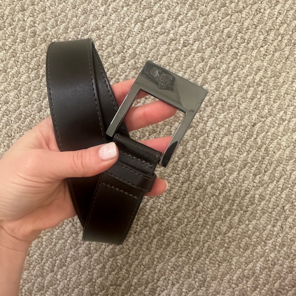 Versace Leather Belt